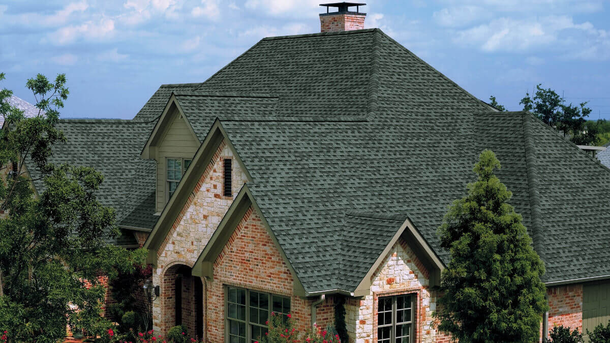 Dark Green Roofing